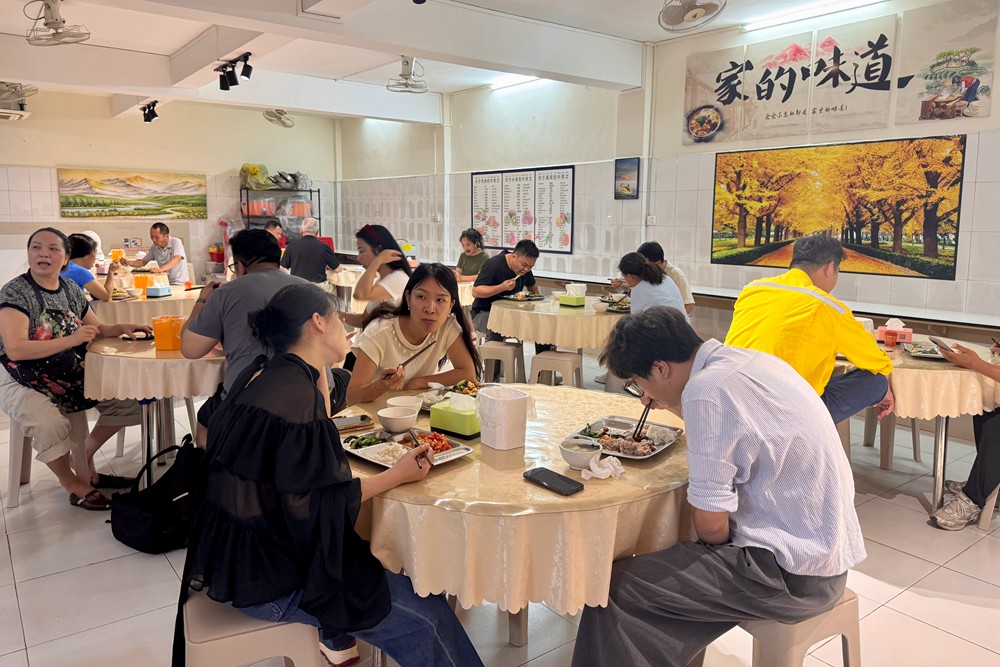 欧美达英语口语培训-学校餐厅